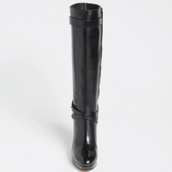 Cole Haan Nike air Black Heeled Boots - Picture 3 of 16